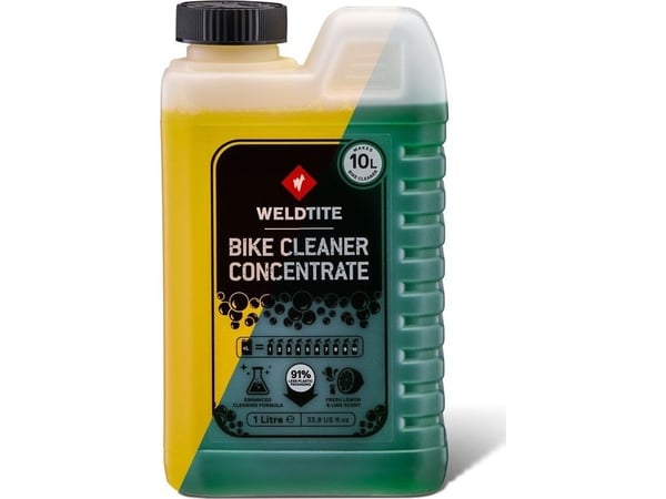 WELDTITE BIKE CLEANER CONCENTRATE MIXED PACK Lime & Lemon 1L sykkelrengjøringskonsentrat