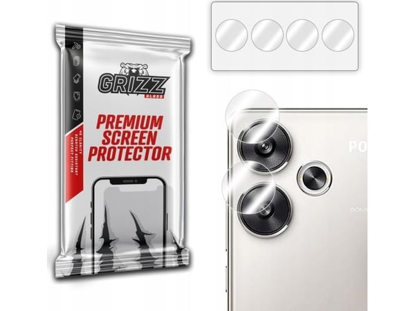 GrizzGlass Kameraglass GrizzGlass HybridGlasskamera for Xiaomi POCO F6