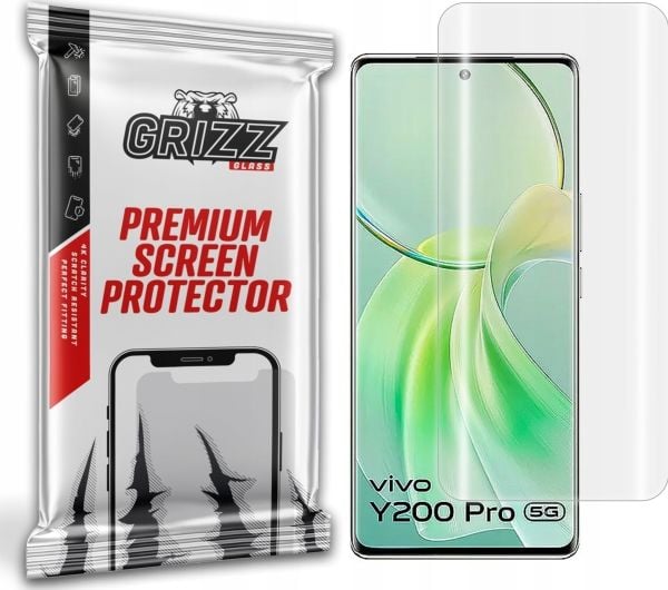 GrizzGlass hydrogel skjermfolie GrizzGlass Hydrofilm til Vivo Y200 Pro