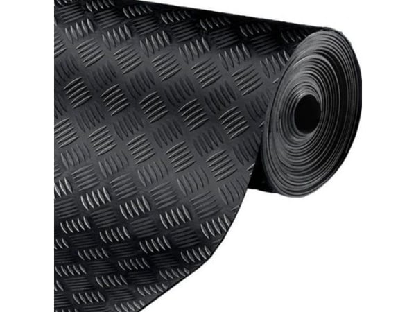 Viskergummi CHECKER 3 mm 1,2 m x 10 m REVOGUM (1 stk)