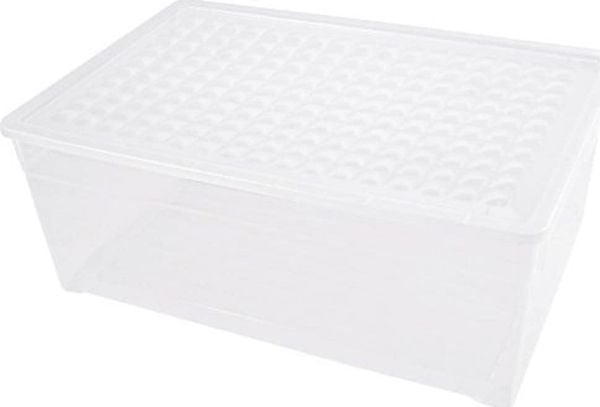 Curver Textile oppbevaringsboks 45 l, transparent (196065...)