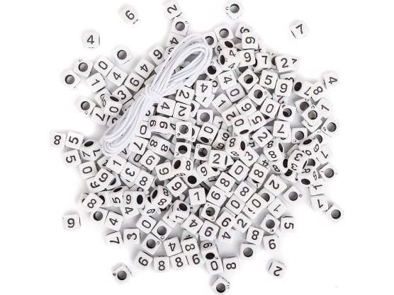 perler svart på hvit bunn 40 g