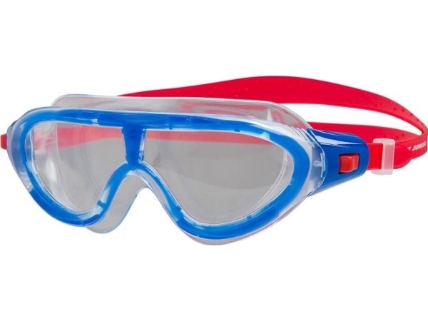 Speedo 801213C811, Unisex, En Størrelse, Blå, Gjennomsiktig, Rød, Junior