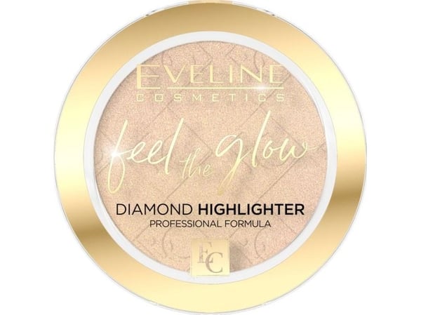 Eveline Eveline Feel the Glow Face highlighter i stein nr. 01 1 stk Eveline Eveline Feel the Glow Face highlighter i stein nr. 01 1 stk