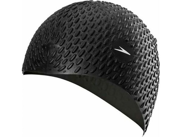 Speedo 70-9290001, Svart, Caps, Unisex, Svømming, Silikon, 1 stykker
