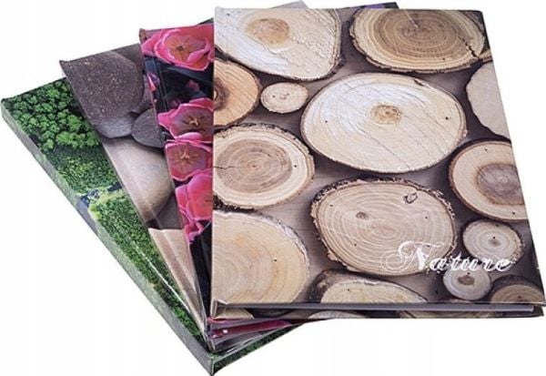 Office Products notatblokk OFFICE PRODUCTS, Nature, A4, med linjer, 96 ark, miks farger