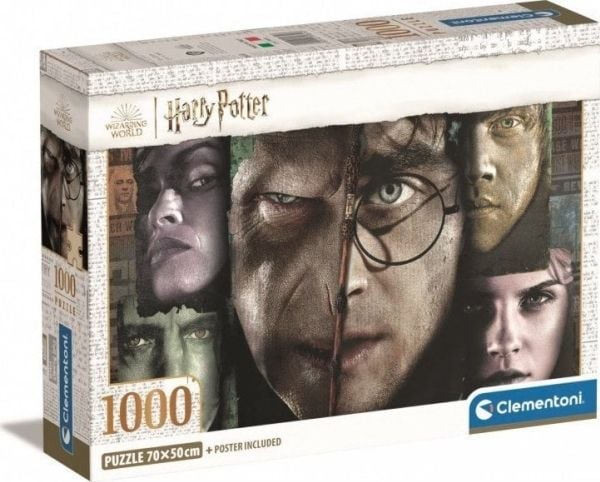 Clementoni Wizarding world Harry Potter, 1000 stykker, Fjernsyn/ filmer, 18 år