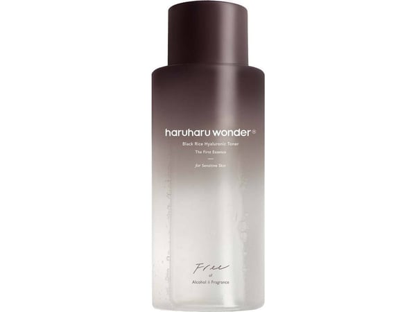 HaruHaru Wonder Black Rice Hyaluronic Toner hyaluroninen kasvovesi sorta riisiuutteella herkälle iholle 300ml HaruHaru Wonder Black Rice Hyaluronic Toner hyaluroninen kasvovesi sorta riisiuutteella herkälle iholle 300ml