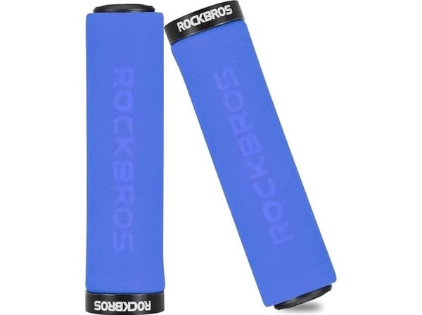 RockBros sykkelholdere Rockbros BT1001BLBK med svamp til styret – blå/svart RockBros sykkelholdere Rockbros BT1001BLBK med svamp til styret – blå/svart