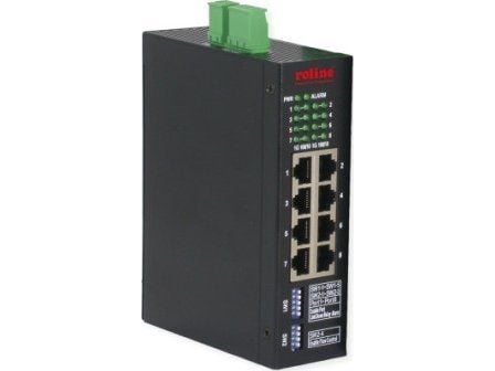 ROLINE 21.13.1134, Håndtert, L2, Gigabit Ethernet (10/100/1000), Full tosidig