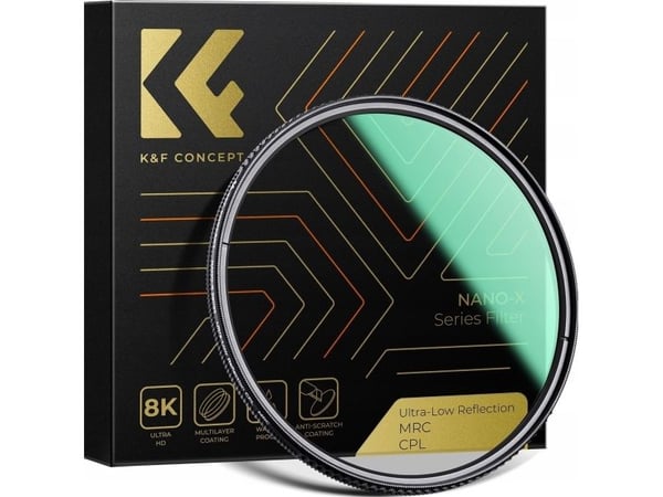 Kf-suodatin CPL-polarisoiva suodatin K&amp;F CONCEPT NANO-X Ultra-Low Reflection 67mm 67mm / KF01.2478