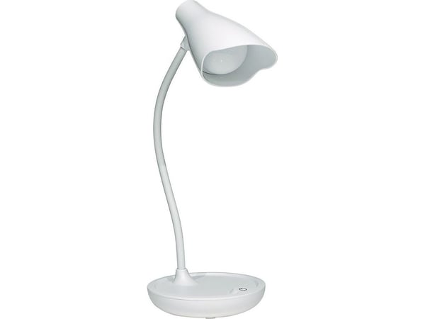 Unilux Ukky, Hvit, Akrylonitril-butadien-styren (ABS), Metall, Plast, Kontor, 1 ampuller, 3 W, LED