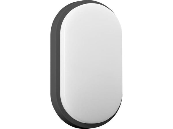 Orno Plafoniera LED-taklampe NEFRYT LED 15W 4000K IP54 svart OR-OP-6147BLPM4
