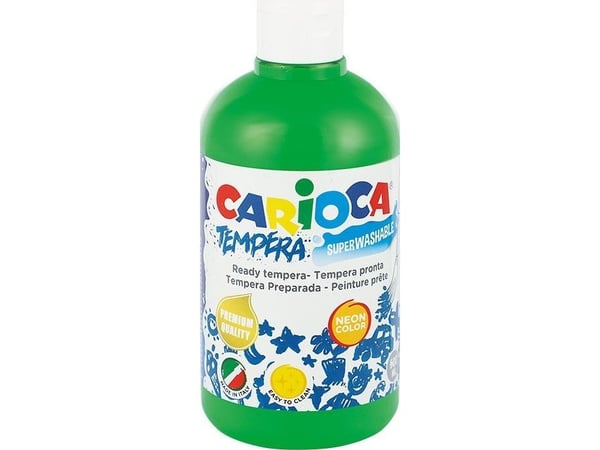 Carioca temperamaling Carioca 500 ml neon grønn, ZIELONY NEONOWY