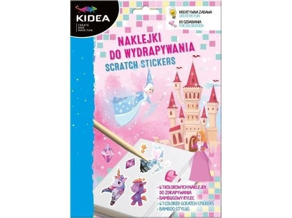 Derform klistremerker til vinduer 180 x 260/5 ark Magic Swiat Kide