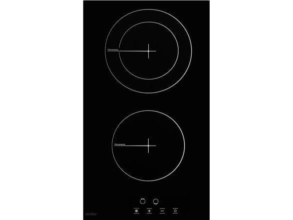 Simfer Hob H3.020.DEBSP komfyrhette, svart