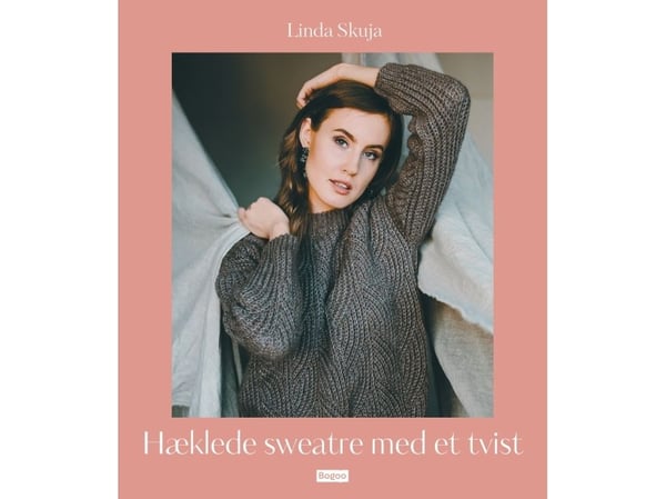 Heklet genser med tvist | Linda Skuja | Språk: Dansk
