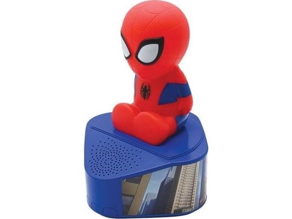 Spiderman Lexibook nattlampe-høyttaler