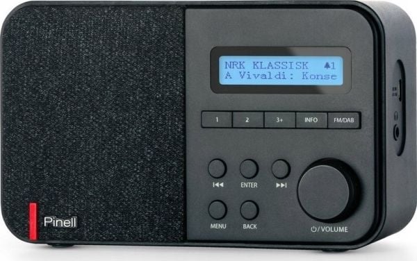 Radio PINELL NETTVERK OG BATTERI RADIO DAB+, FM PINELL SUPERLYD MINI ALLTID INNEN REKKEVIDDE
