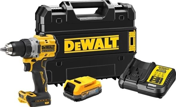 Dewalt slagborrmaskin 18V G3 XR, DeWalt [DCD805E1T-QW] Li-Ion, 1x1.7Ah, POWERSTACK