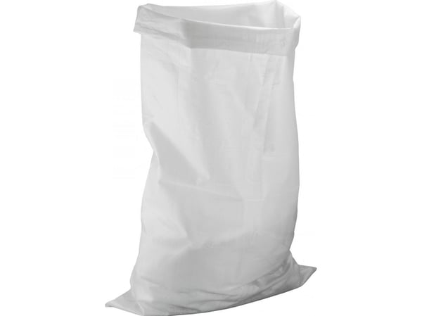 Dedra PP rakennussäkki, 110L 65x100 cm, 65g/m2, valkoinen