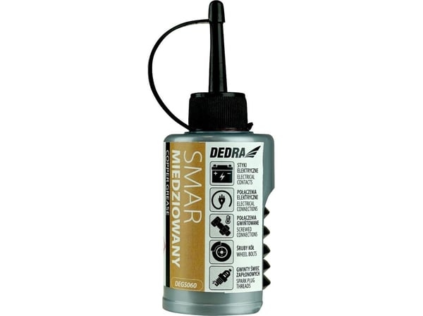 Dedra smøremiddel kobber 60 ml