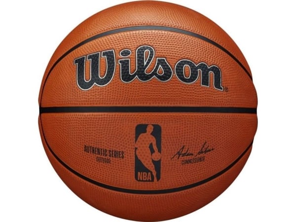 WILSON NBA AUTHENTIC SERIES OUTDOOR krepšinio kamuolys (Dydis: 5)