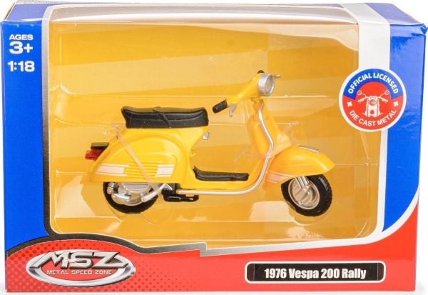Daffi Model MSZ 1:18 1976 Vespa200Rally zól M-321 33211