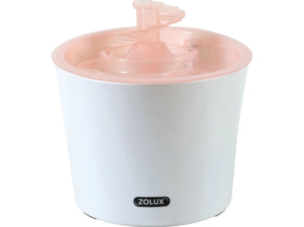 Zolux CALYPSO fontene til hund og katt 3 l, rosa