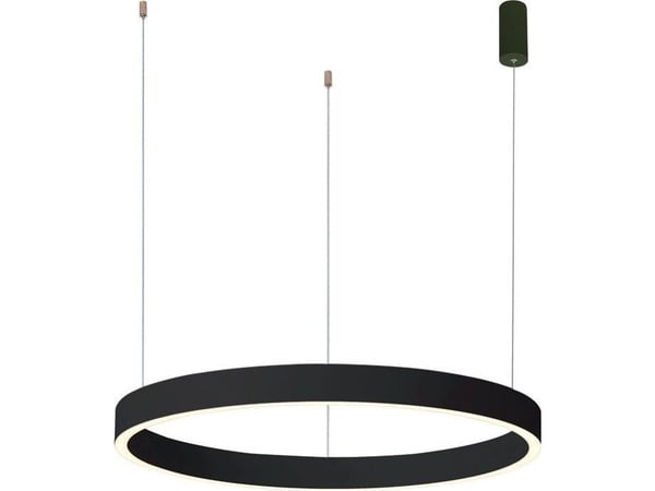 Hengende lampe Italux Brasco Down PND-56215-060RPP-BK-3KS4K-TRDIMM, nedhengt 1x40W LED, 3000-4000K, hvit/svart