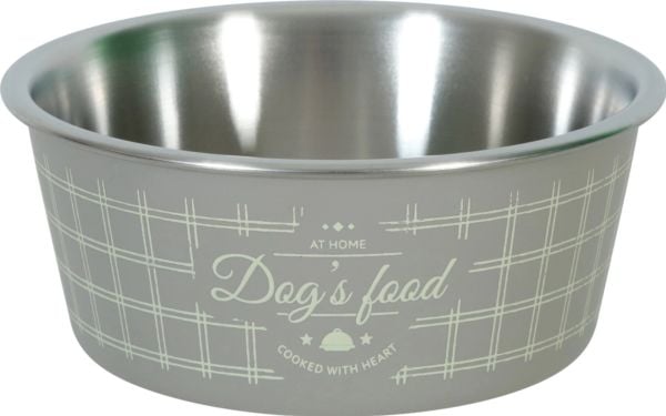 Zolux skål mot skli for hund og katt FOOD gråbrun 400 ml Zolux skål mot skli for hund og katt FOOD gråbrun 400 ml