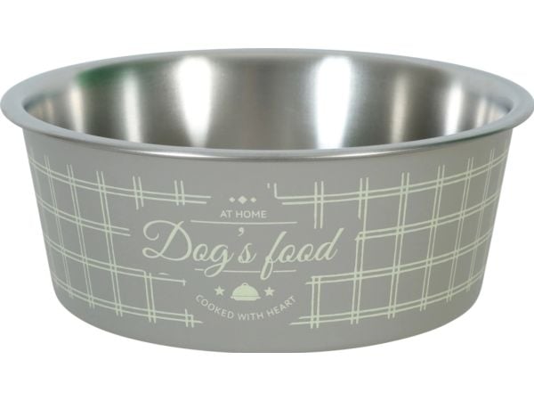 Zolux sklisikker skål for hund og katt FOOD gråbrun 1200 ml