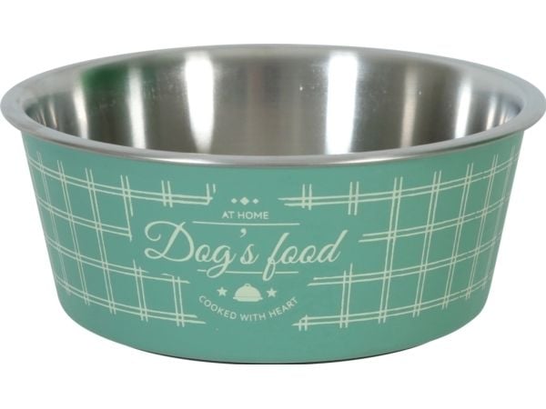 Zolux sklisikker skål for hund og katt FOOD - grønn - 1200 ml