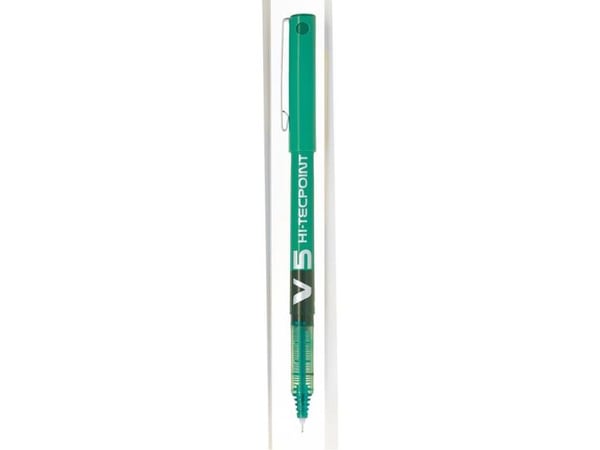 Rullpenna, Pilot Hi-Tecpoint V5, 0,5 mm, grön