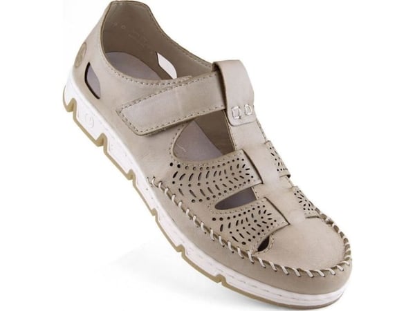 Rieker sko 49958-61 Beige 41 Rieker sko 49958-61 Beige 41