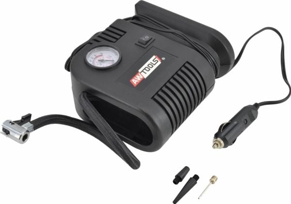 AWTools bilkompressor AWTOOLS KOMPRESSOR 12V 108W 4 BAR