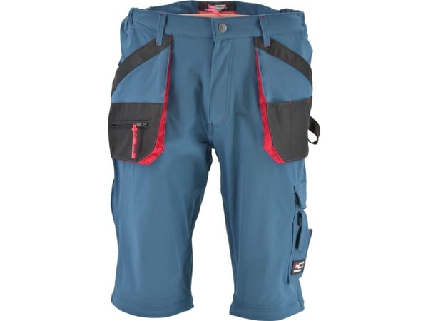 AWTools arbeidsshorts med avtagbare ben T2/ PETROL/ XXL