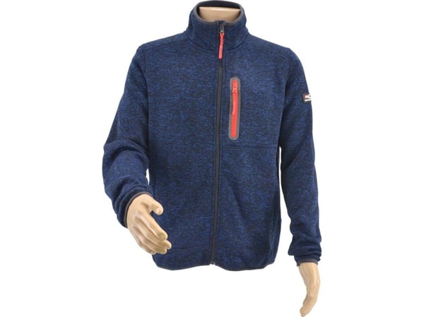 AWTOOLS polarfleece genser T2/ marine/ XXL