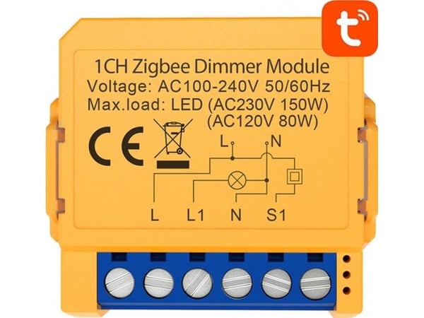 Avatto ZDMS16-2 TUYA smart ZigBee kanalbrytare
