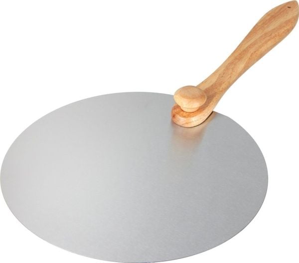 Brunste spade för pizza (rund, hopfällbar) 3369