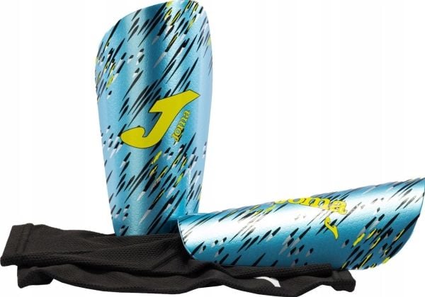 Joma Spider fotball leggskinn 401488-011 blå str. M Joma Spider fotball leggskinn 401488-011 blå str. M