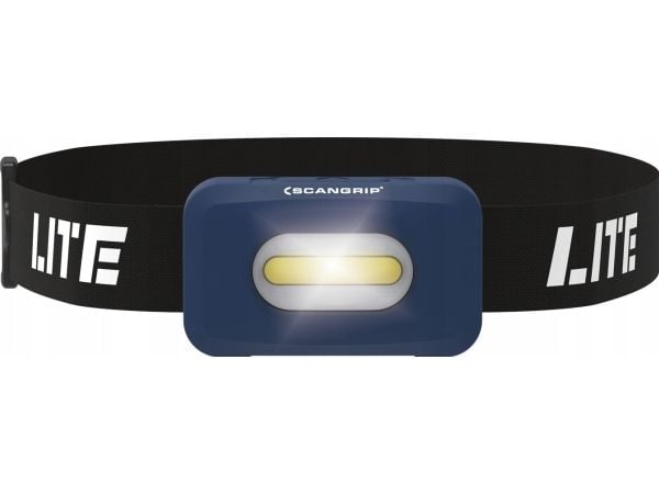Galvos lempa Scangrip HEAD LITE S, 140 lm, 2 x AAA, IP30