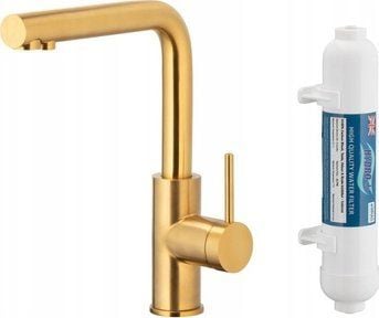 Kjøkkenbatteri KFA DUERO PURE BASIC med vannfiltrering + hydrofilter, børstet gull