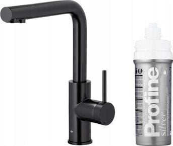 Kjøkkenbatteri KFA DUERO PURE BASIC med vannfilter + filtersett PROFINE SILVER S, svart Kjøkkenbatteri KFA DUERO PURE BASIC med vannfilter + filtersett PROFINE SILVER S, svart