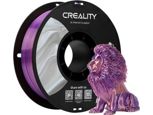 CR-Silk PLA Creality Filamentti (vaaleanpunainen-violetti)