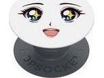 PopSockets Sparkle Eyes, Mobiltelefon / smartphone, Passiv hållare, Hand, Svart, Vit