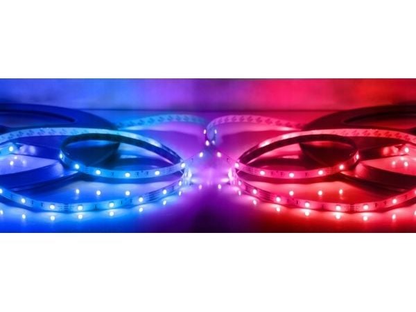 ECOLIGHT2 Eco Light LED-stripe EC79367 LED-stripe 72W 14,4W/M LED 5M RGB hvit
