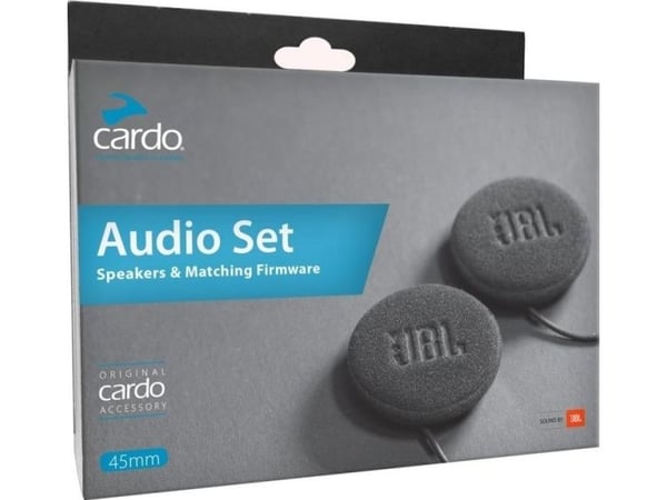 Cardo 45 mm garsiakalbiu komplettsett med JBL