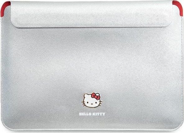 Kotelo Hello Kitty Sleeve HKCS14PGHDLMS 14" hopea/hopea PU metalli logo Kotelo Hello Kitty Sleeve HKCS14PGHDLMS 14" hopea/hopea PU metalli logo