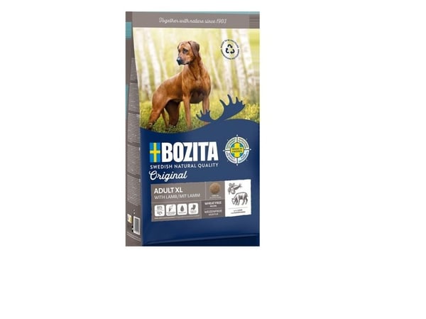 Bozita Original Adult XL lam - tørrfôr til hund - 12 kg